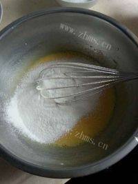 自制戚风蛋糕做法图解5)