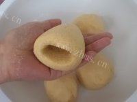 家常三合面窝窝头做法图解6)