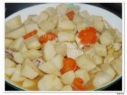 简单的炖芋头
