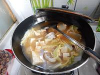 诱人的白菜炖冻豆腐做法图解12)