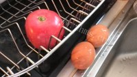 西红柿鸡蛋打卤面做法图解2)