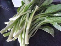 美味的蒜蓉菜心做法图解1)