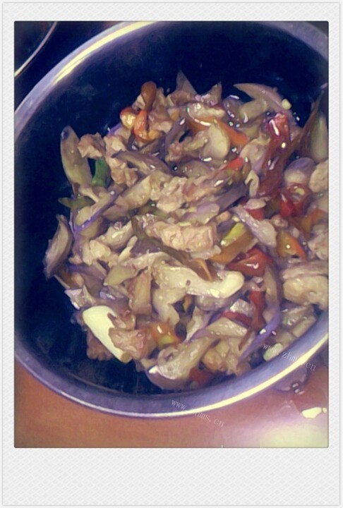 DIY茄子炒肉