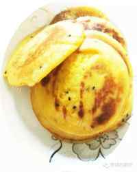 自制香甜玉米饼