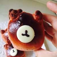 自制小熊面包