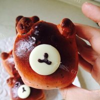 自制小熊面包