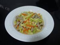 家常菜西葫芦炒肉丝