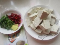 可口的风味孜然豆腐做法图解1)