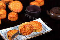 香甜的广式月饼做法图解8)