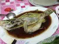 美味的清蒸桂鱼