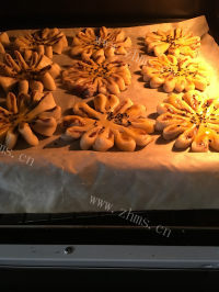 美味红豆泥菊花酥做法图解21)