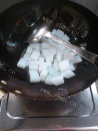 健康美食之炒凉粉做法图解3)
