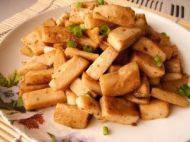 秀色可餐的素炒杏鲍菇