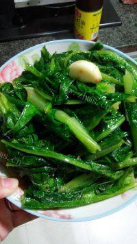 家常清炒香麦菜
