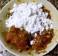 美食豇豆镶嵌珍珠丸做法图解14)