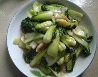 绿色食物之清炒小白菜