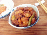 酱爆鱼片做法图解14)