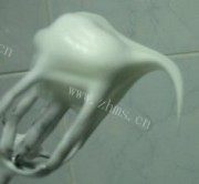 自制栗子巧克力蛋糕做法图解5)