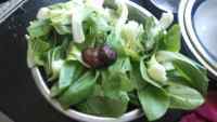 家常菜香菇炒油菜做法图解1)