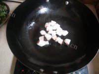 家常菜扁豆炒肉做法图解4)