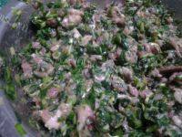 自制韭菜猪肉水饺做法图解6)