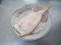 美味的鱿鱼小白菜做法图解2)