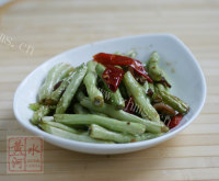 家常菜干煸豆角