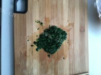 美味的菠菜鸡蛋面做法图解4)