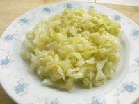 家常菜清炒包菜丝