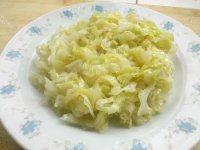 家常菜清炒包菜丝