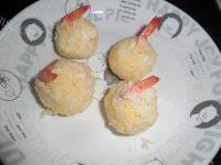 好吃的鲜虾饭团做法图解9)