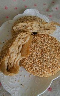 自制麻酱烧饼