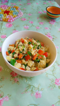家常菜金银豆腐