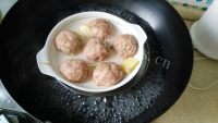 美味的清蒸肉圆做法图解6)