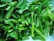 自制豆豉鲮鱼油麦菜做法图解1)