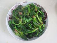 美味的上汤菠菜做法图解5)