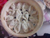 美味的菌菇瘦肉煎饺做法图解13)