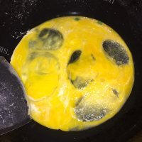 珍馐美味的韭菜炒鸡蛋做法图解4)