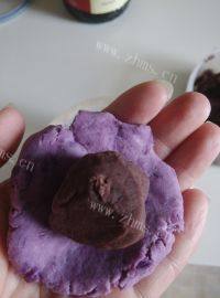 好吃的「儿童美食」紫薯豆沙做法图解6)