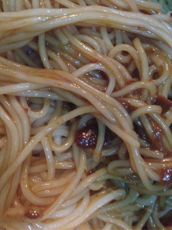 油而不腻的炸酱面