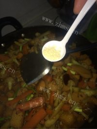 美味的干锅花菜做法图解21)