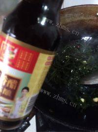 家常菜蒜香海带丝做法图解7)