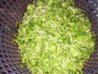 美味的娃娃菜肉末汤做法图解2)