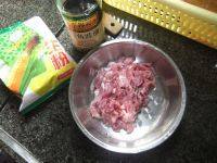 家常菜豆角炒瘦肉做法图解3)