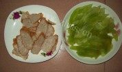 好吃的莴笋炒肉做法图解1)