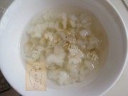 木瓜炖雪蛤做法图解3)