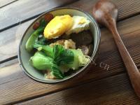 美味的电饭锅版煲仔饭做法图解6)