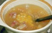 黄豆炖咸鸭腿做法图解4)