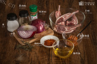 美味的孜然烤羊排做法图解1)