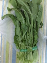 色香味俱全的清炒油麦菜做法图解1)
